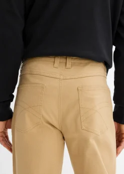 Pantalon droit et extensible, coupe classique