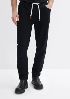 Pantalon droit et regular, taille extensible