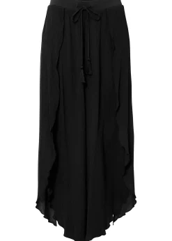 Pantalon effet froissé