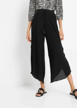 Pantalon effet froissé