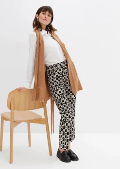 Pantalon en bengaline extensible