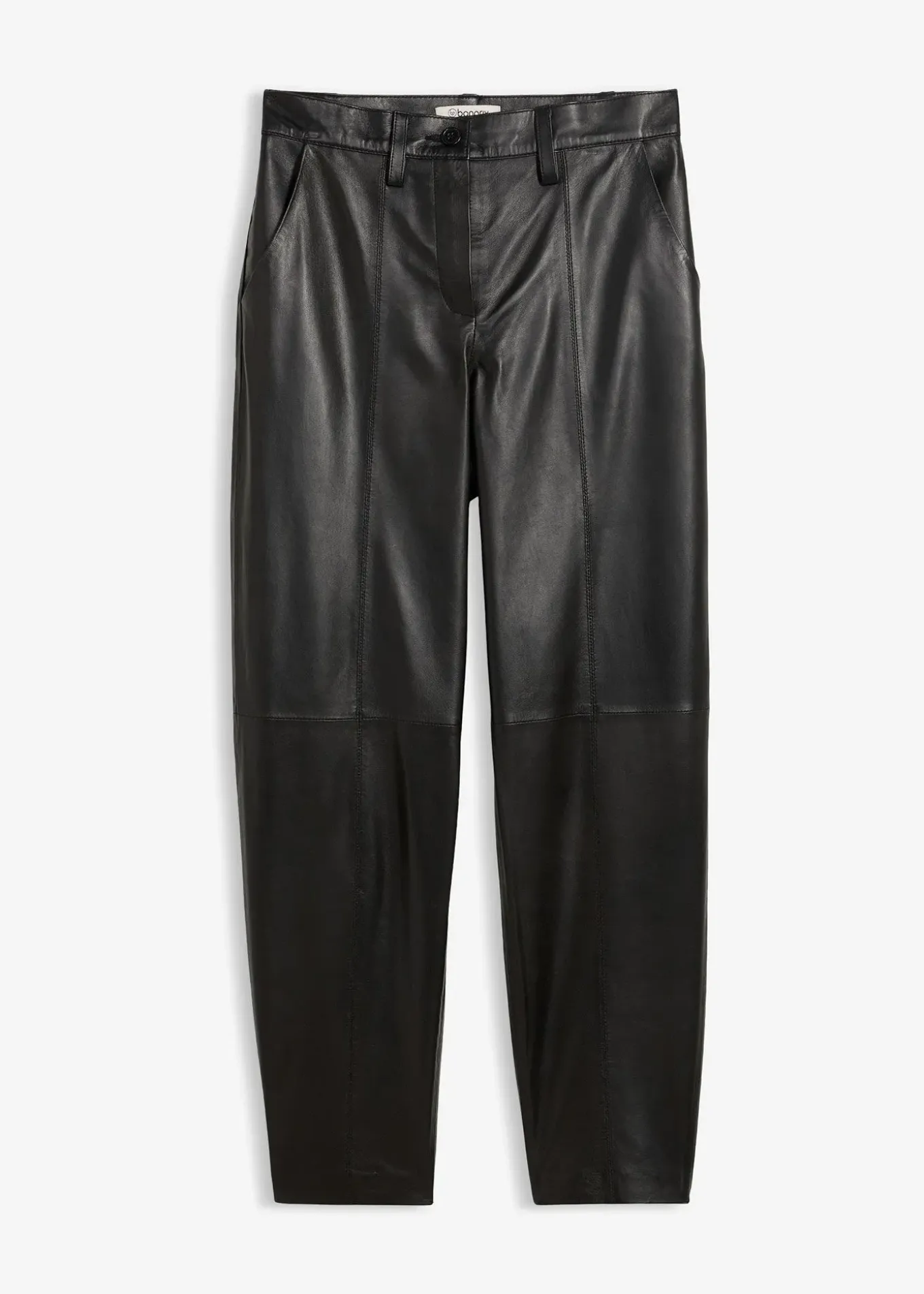 Pantalon en cuir d’agneau nappa