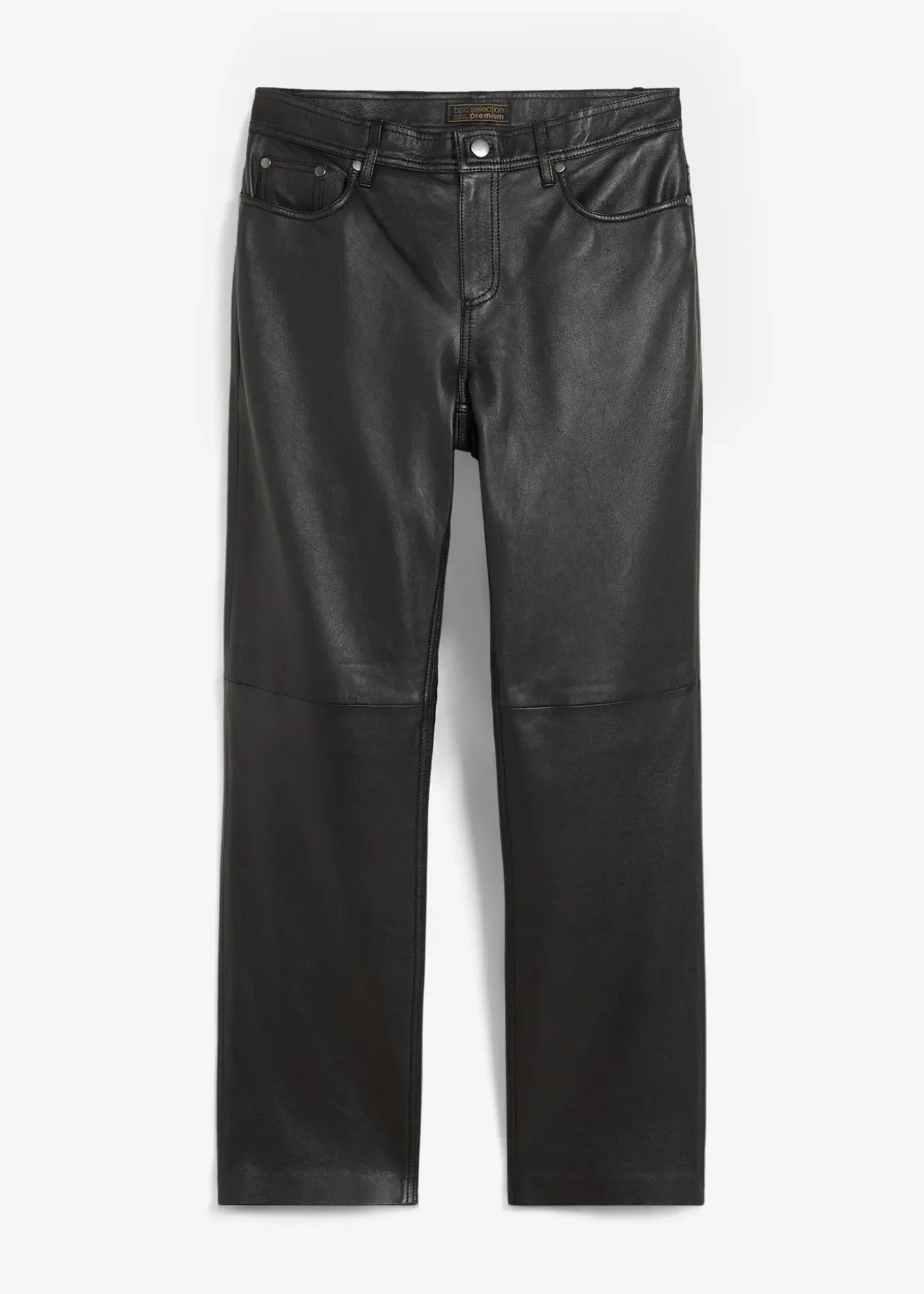 Pantalon en cuir d’agneau nappa