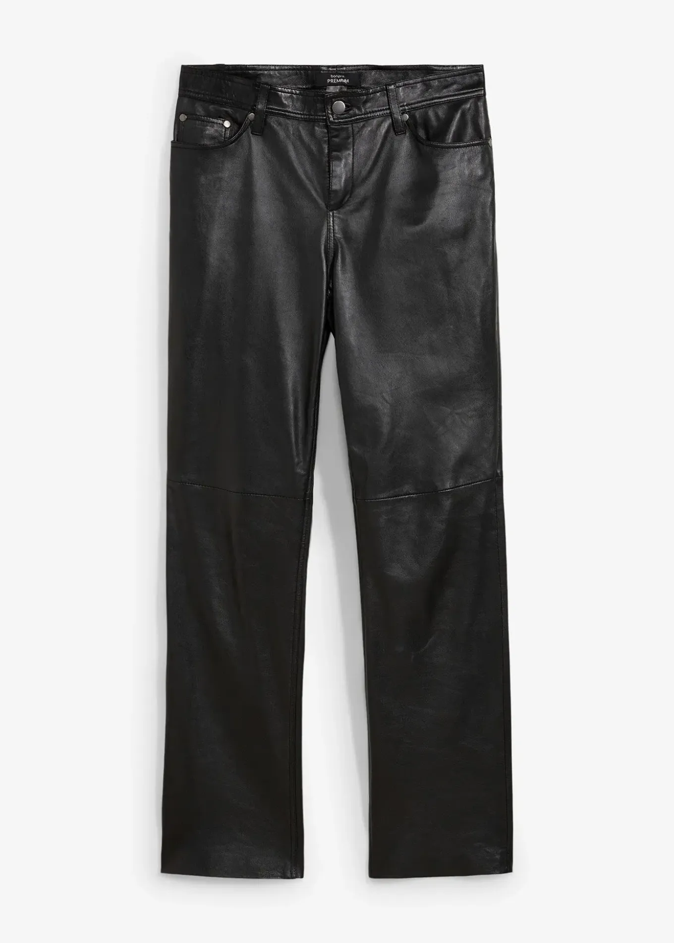 Pantalon en cuir d’agneau nappa