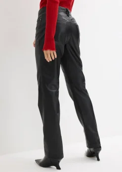 Pantalon en cuir d’agneau nappa