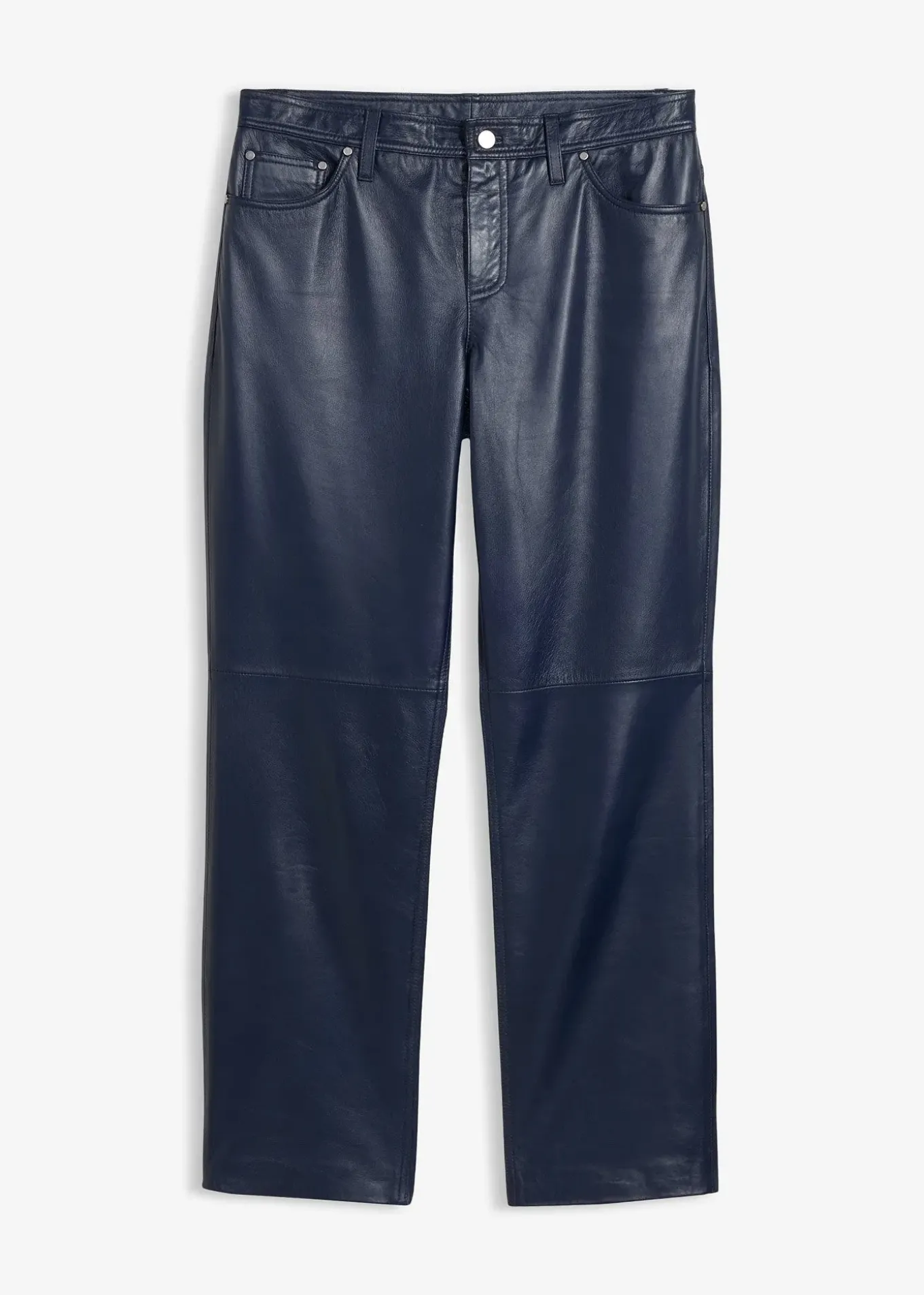 Pantalon en cuir d’agneau nappa