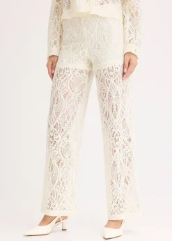 Pantalon en dentelle