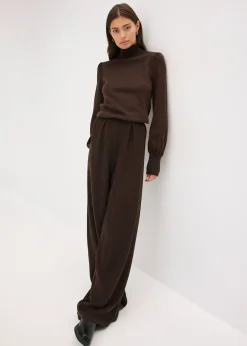 Pantalon en fine maille