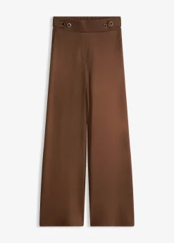 Pantalon en jersey à patte décorative