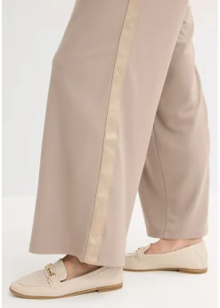 Pantalon en jersey à patte décorative