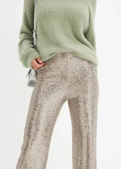 Pantalon en jersey à sequins