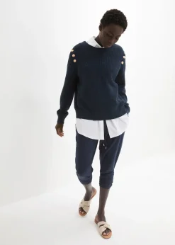 Pantalon en jersey coton