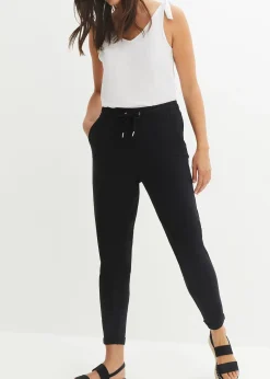 Pantalon en jersey coton extensible