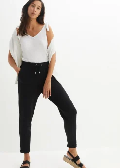 Pantalon en jersey coton extensible