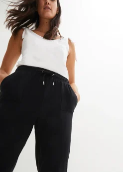 Pantalon en jersey coton extensible