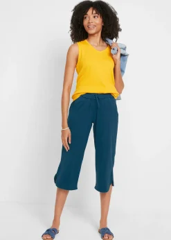 Pantalon en jersey coton extensible