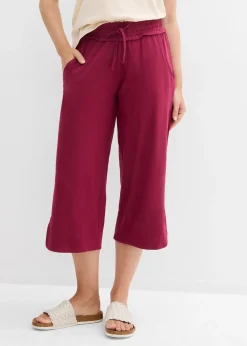 Pantalon en jersey coton extensible