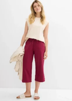 Pantalon en jersey coton extensible