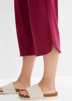 Pantalon en jersey coton extensible