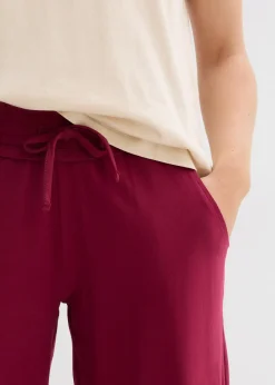 Pantalon en jersey coton extensible