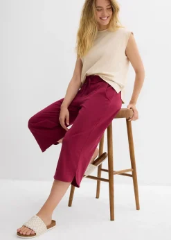Pantalon en jersey coton extensible