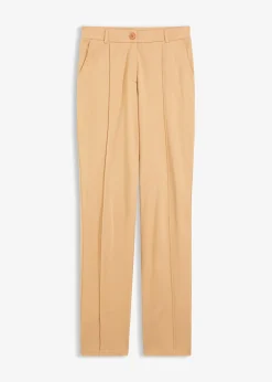 Pantalon en jersey coton avec passepoil