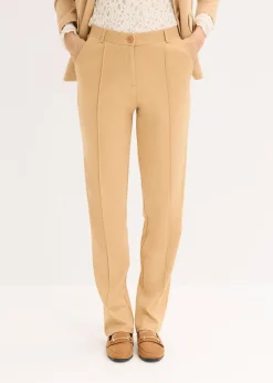 Pantalon en jersey coton avec passepoil