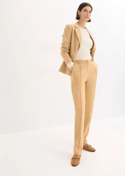 Pantalon en jersey coton avec passepoil