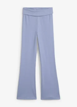 Pantalon en jersey de coton côtelé