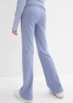 Pantalon en jersey de coton côtelé