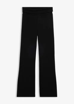 Pantalon en jersey de coton côtelé