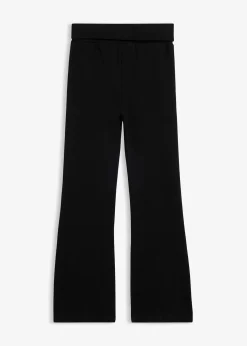 Pantalon en jersey de coton côtelé