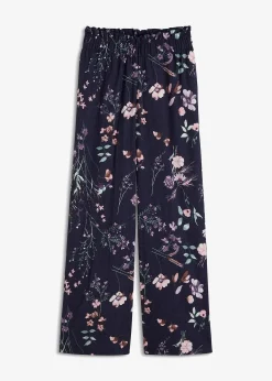 Pantalon en jersey de crêpe léger