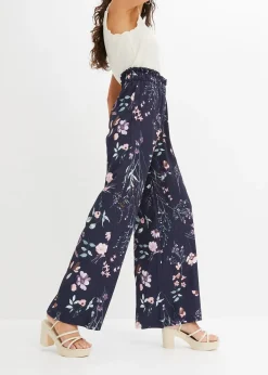 Pantalon en jersey de crêpe léger