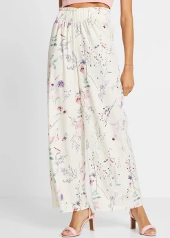 Pantalon en jersey de crêpe léger