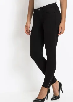 Pantalon en jersey de viscose mélangée