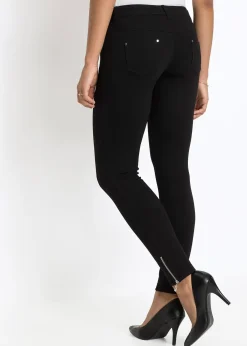 Pantalon en jersey de viscose mélangée