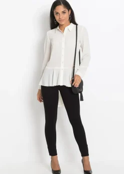 Pantalon en jersey de viscose mélangée