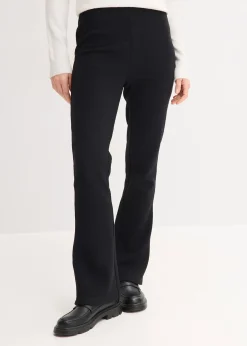 Pantalon en jersey effet froissé