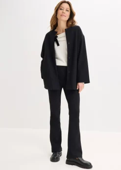 Pantalon en jersey effet froissé