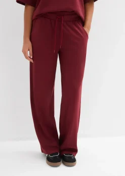 Pantalon en jersey interlock