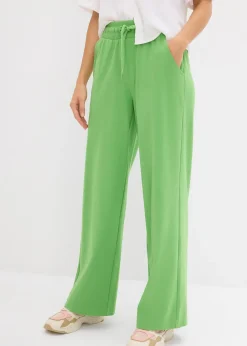 Pantalon en jersey interlock