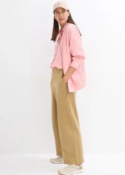 Pantalon en jersey interlock