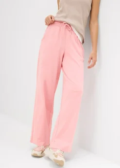 Pantalon en jersey interlock