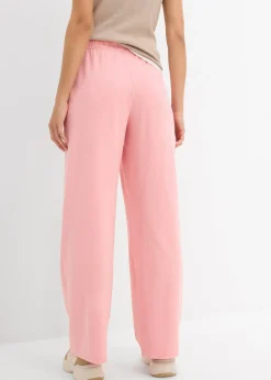 Pantalon en jersey interlock