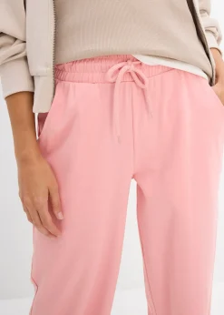 Pantalon en jersey interlock