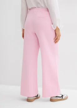 Pantalon en jersey néoprène à pinces