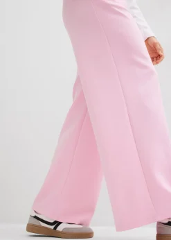 Pantalon en jersey néoprène à pinces