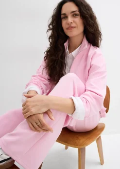 Pantalon en jersey néoprène à pinces