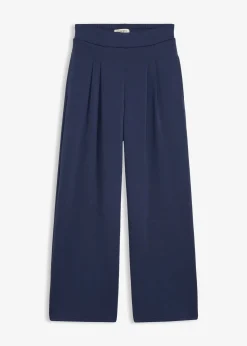 Pantalon en jersey néoprène à pinces